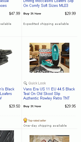 Ebay.com: покупаю обувь на весну - осень