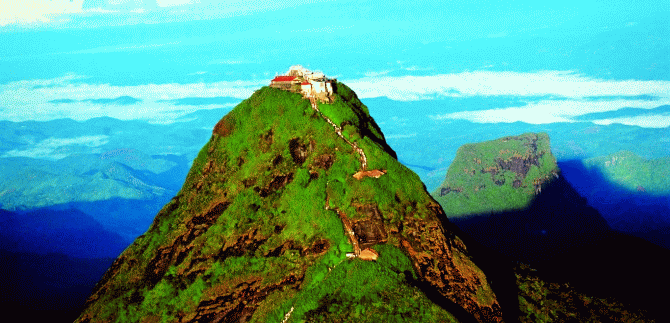 Гора Пик Адама: в центре острова Шри-Ланки