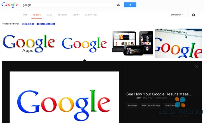 Поиск картинок Google теперь быстрее и удобнее
