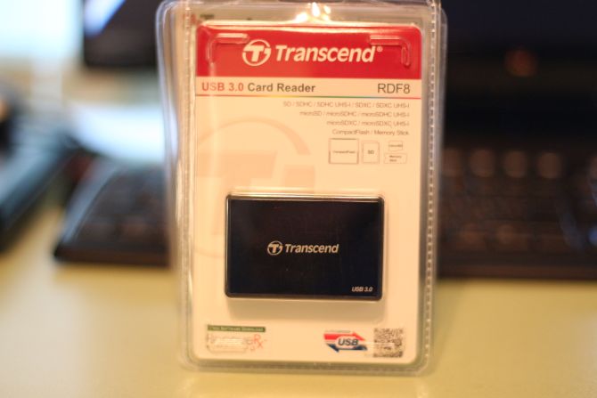 Кард-ридер Transcend Multi Card Reader F8 (TS-RDF8K)