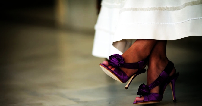 Удобная обувь для невесты