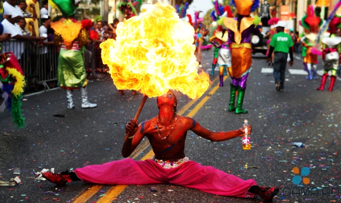 Четвертый фольклорный карнавал в городе Чаньяраль