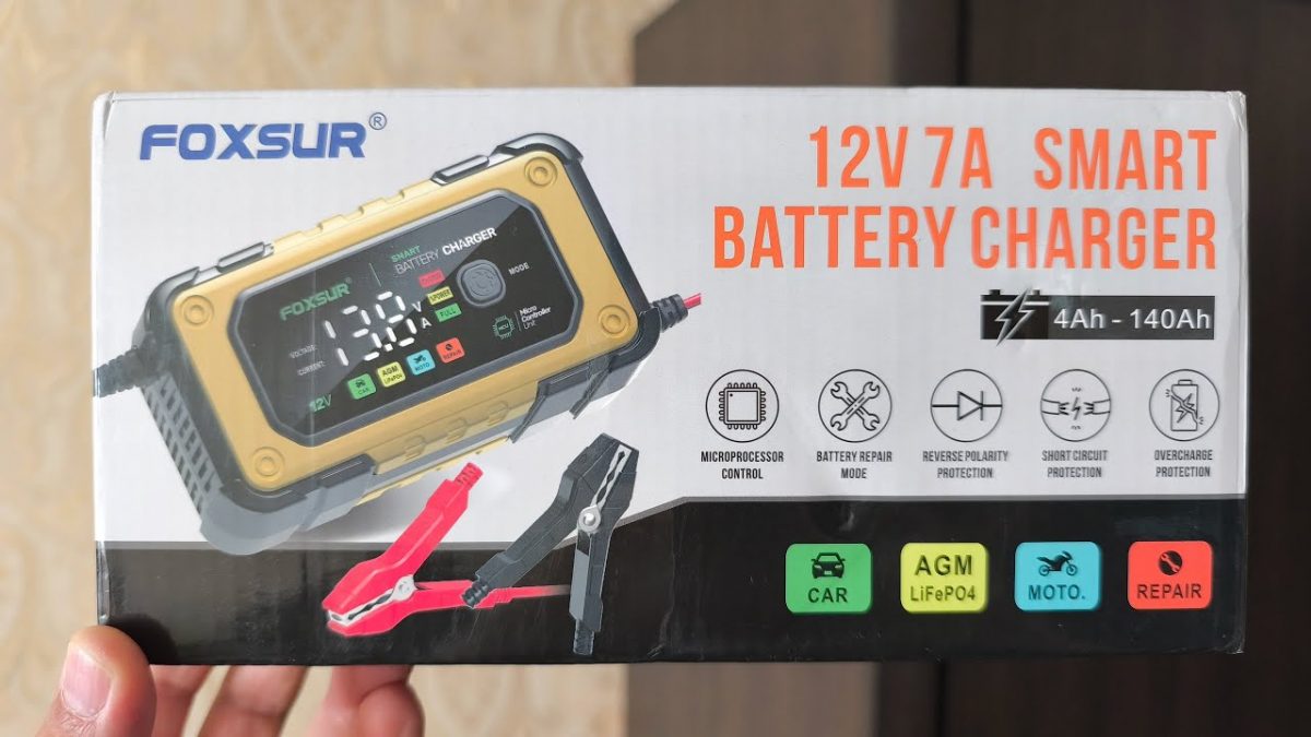 Обзор FoxSur 12v 7a FBC1207E - умное автомобильное зарядное устройство!